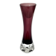 Ingrid Glashütte "Lord Nelson" burgundy vase, Germany 1960s