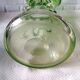 Grand vase verre vert vintage