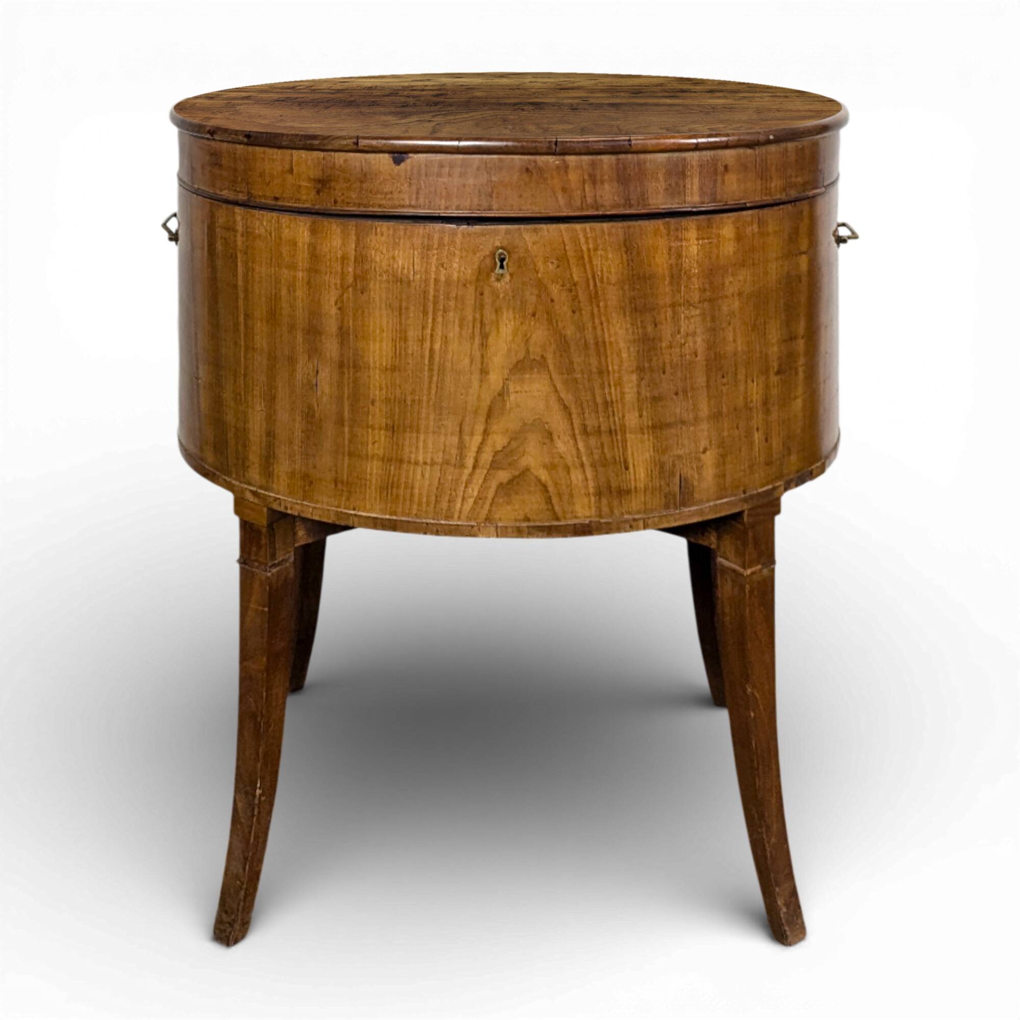 English Cellaret Bar Cabinet in Mahogany, Georgian period