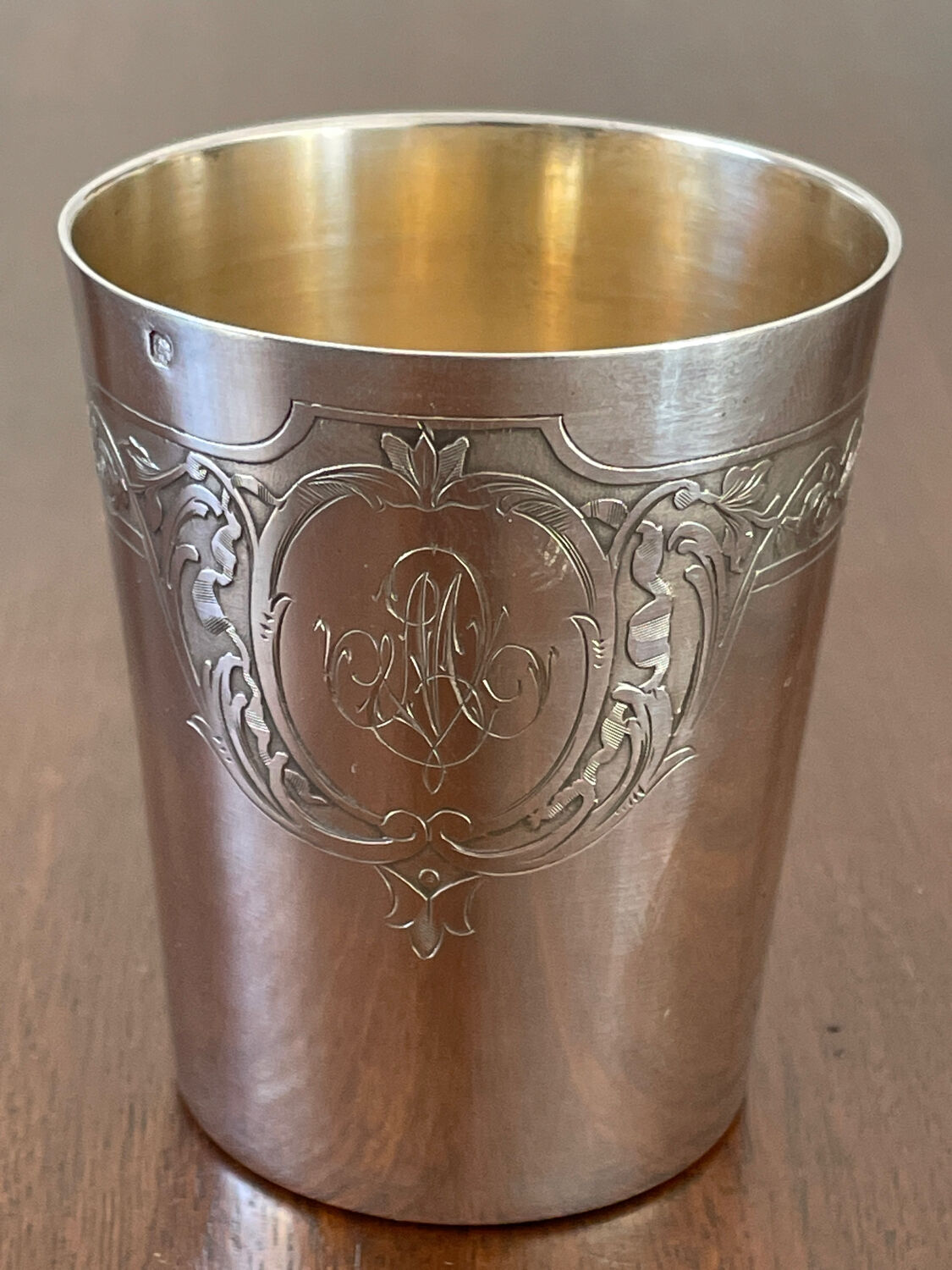 Sterling silver timpani, 1900s