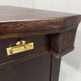 Bureau en chêne de style Sécession viennoise du début du XXe siècle
