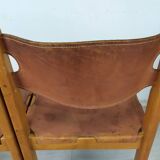 Chaises en cuir maison Regain