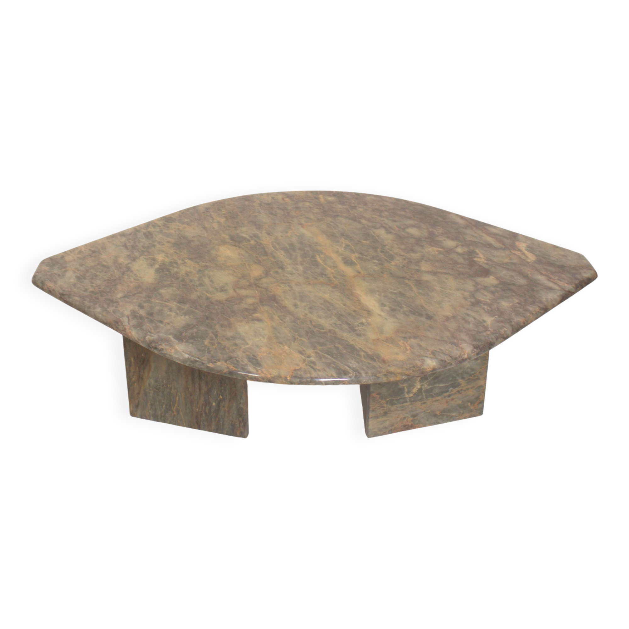 Vintage Italian Onyx Coffee Table from the 1970s