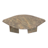 Table basse vintage en onyx italien des années 1970