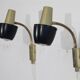 Paire d'appliques scandinave 1970