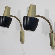 Pair of Scandinavian wall lights 1970