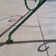 Wrought iron garden table
