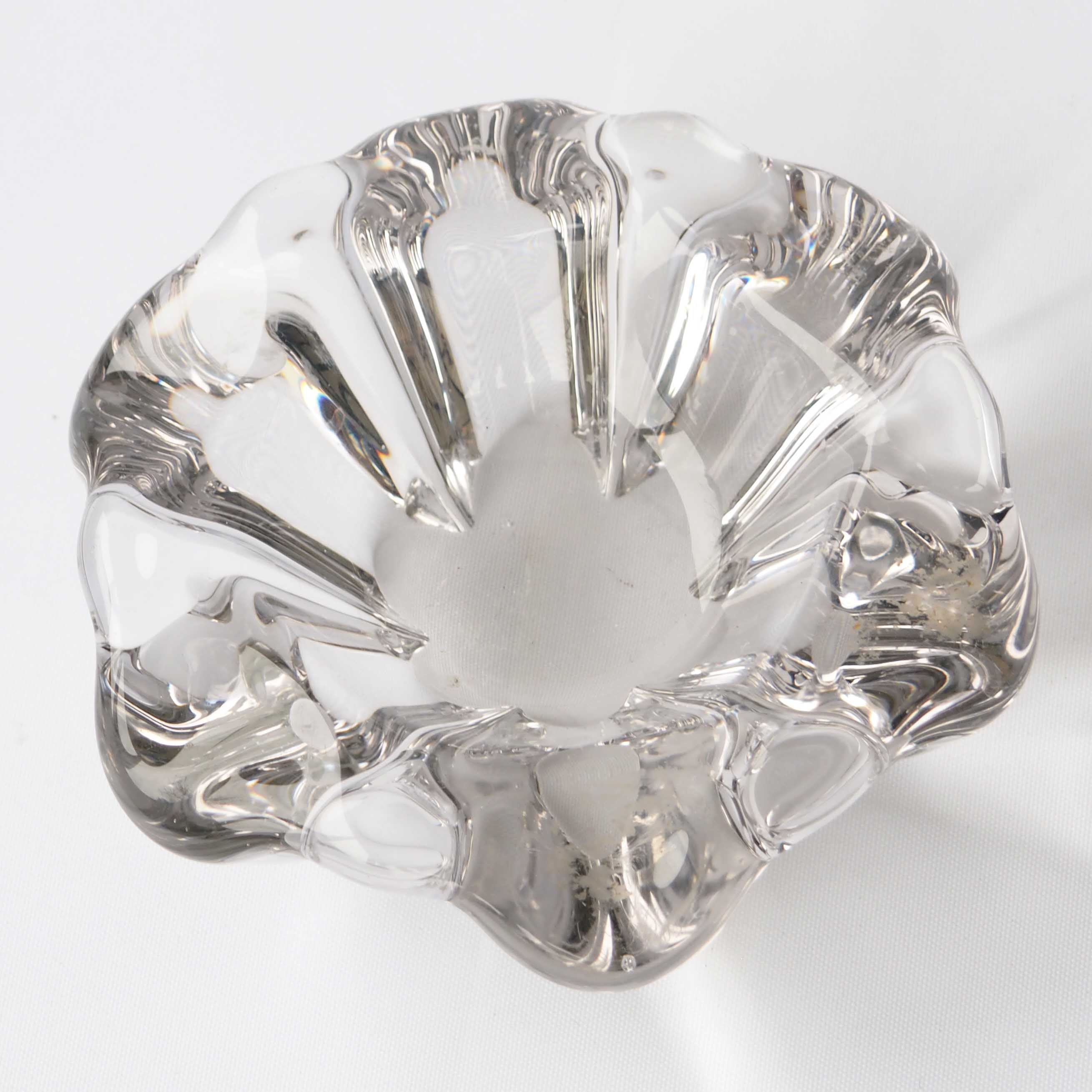 Crystal ashtray