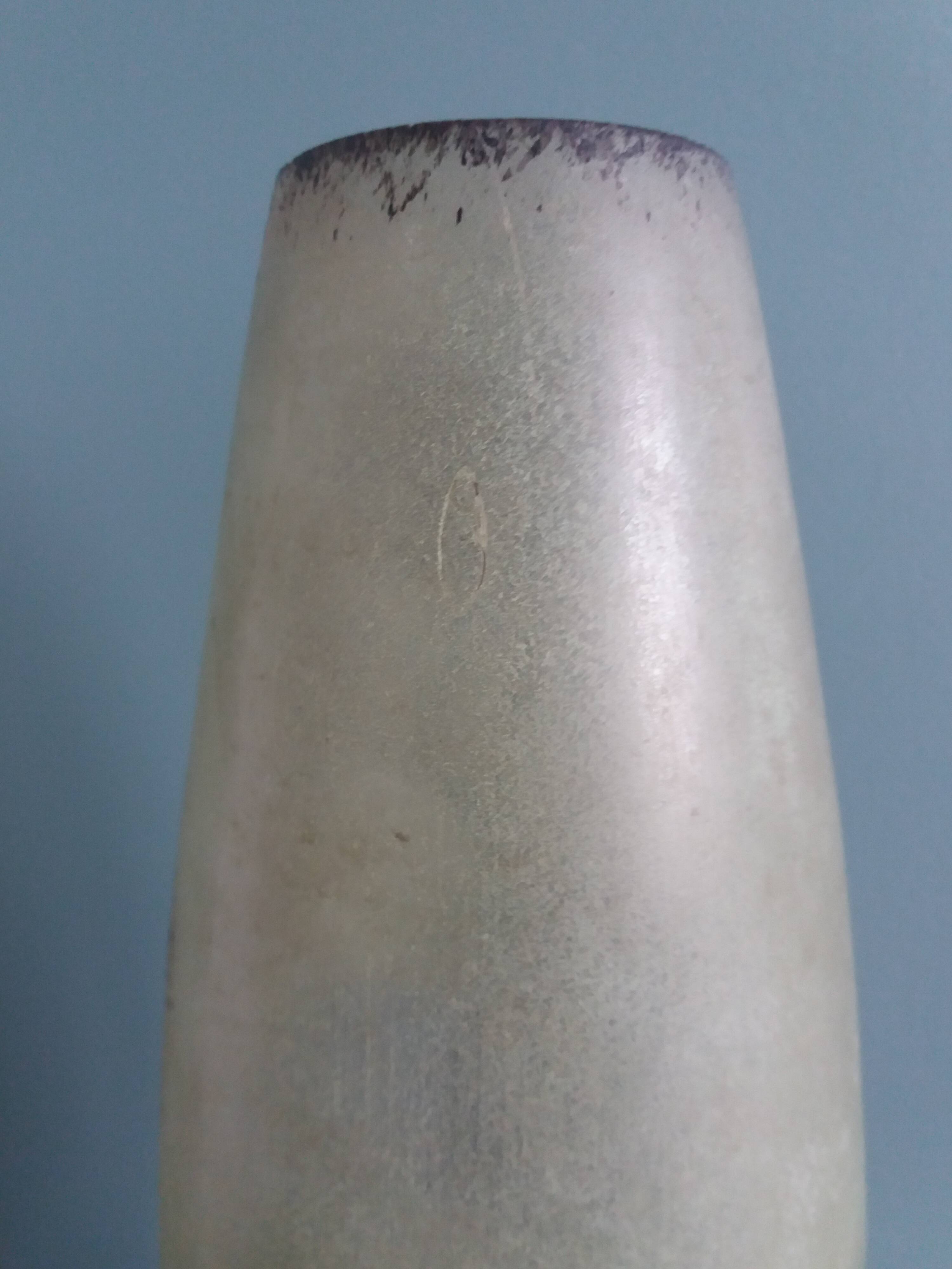 Vase with painted decoration signed Jem Joseph Mure