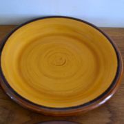 Saint Clément plates porcelain from the 1960s.