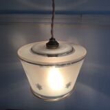 Vintage hand lamp suspension