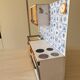 70s sheet metal doll kitchen