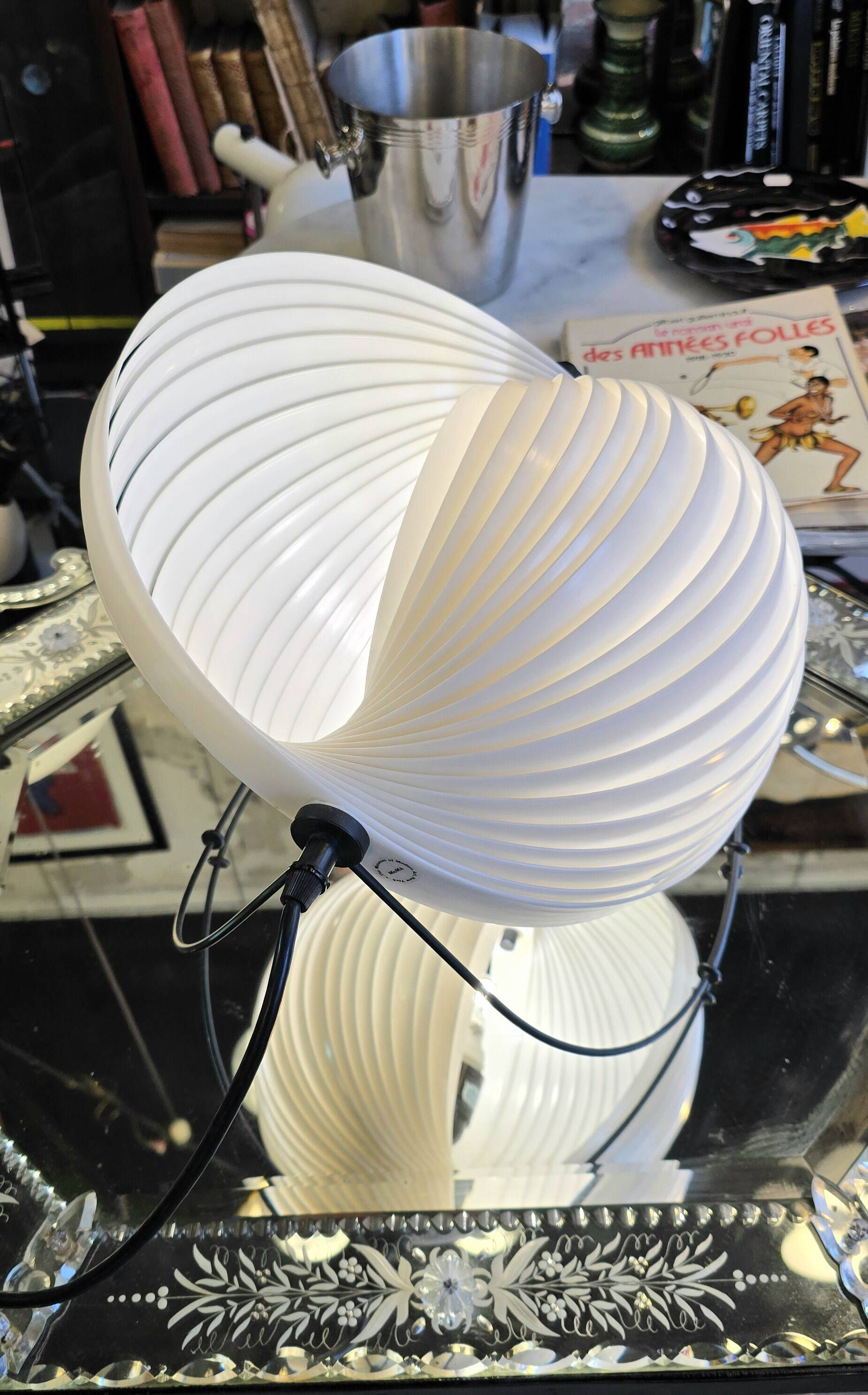 Table lamp Maurício Klabin Eclipse Collection Moma 1982 - signed MOMA NYC