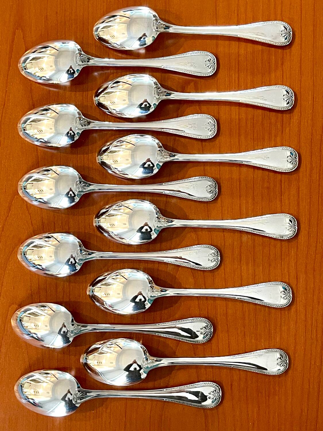 Christofle Malmaison cutlery set, new condition, 37 pieces
