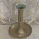 Old copper cellar rat candle holder
