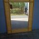 Miroir rotin vintage epoque années 70