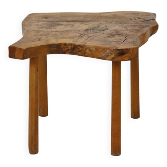Rustic Side Table Root Wood Tree Trunk Brutalist 54cm