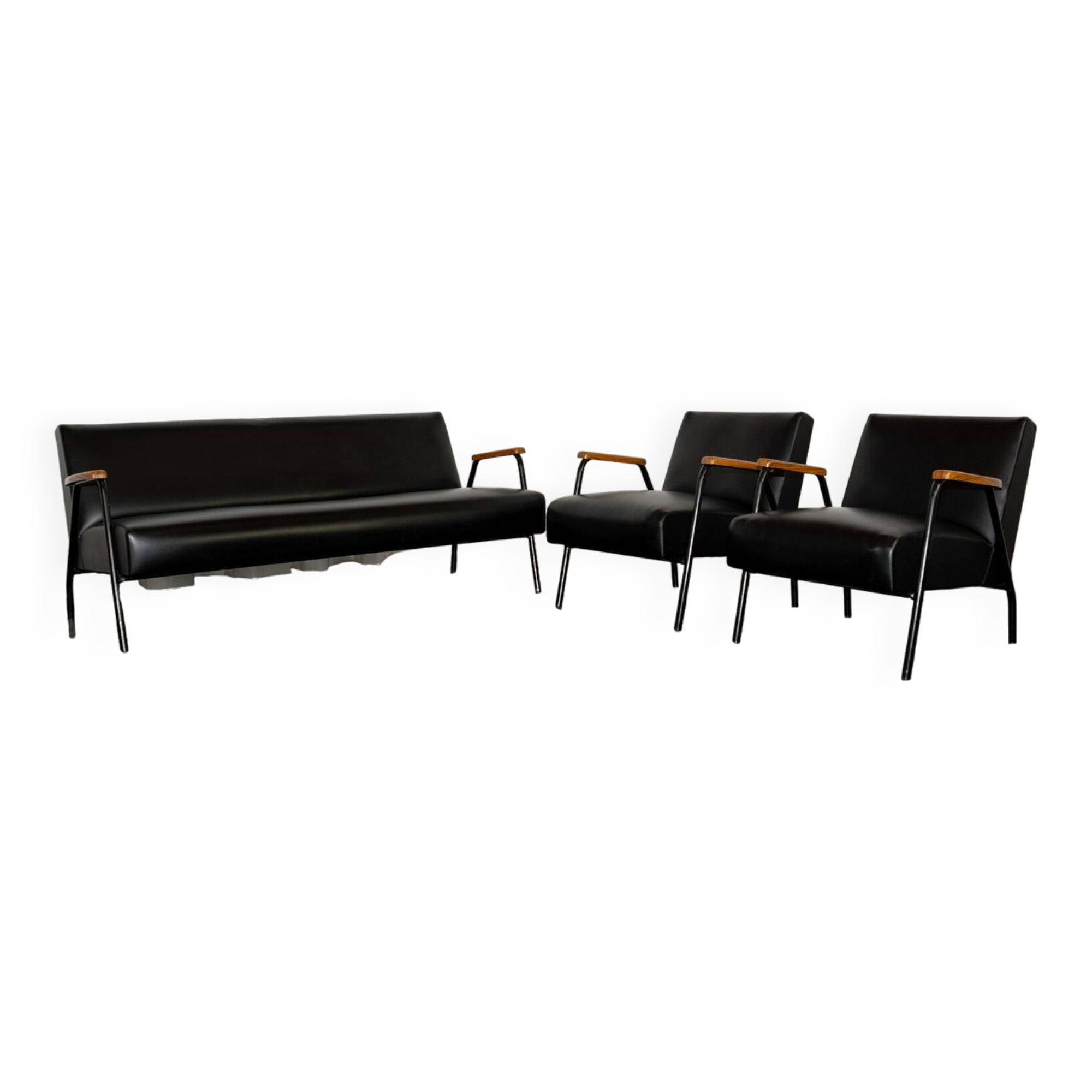 Ensemble de Salon Rio par Pierre Guariche pour Meurop, 1960
