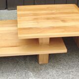 Wooden coffee table, 80s