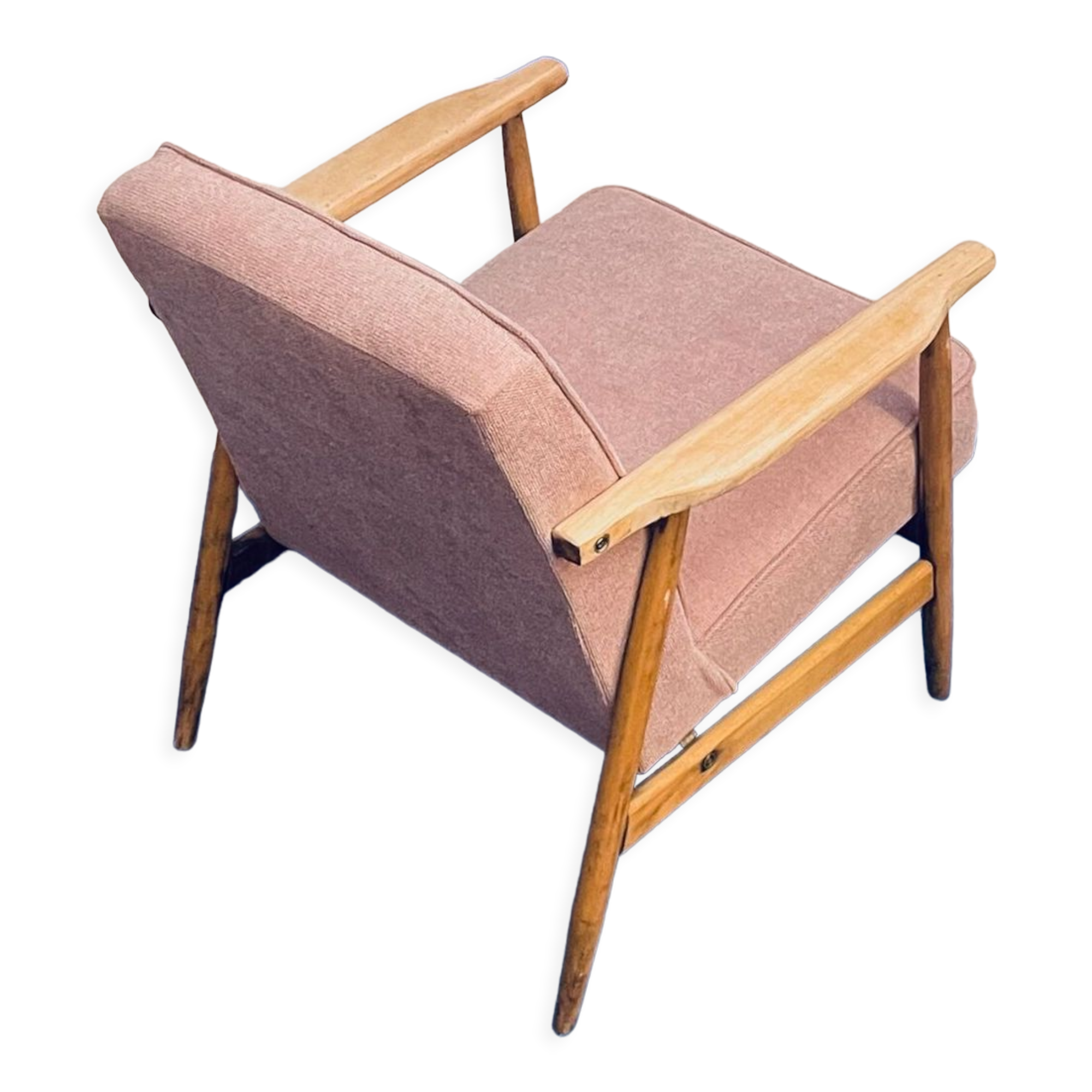 Polish Scandinavian armchair from the 60s Scandinavian design