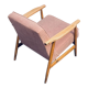 Polish Scandinavian armchair from the 60s Scandinavian design