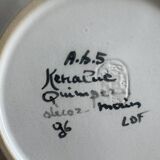 Keraluc Quimper Stoneware Dessert Plates