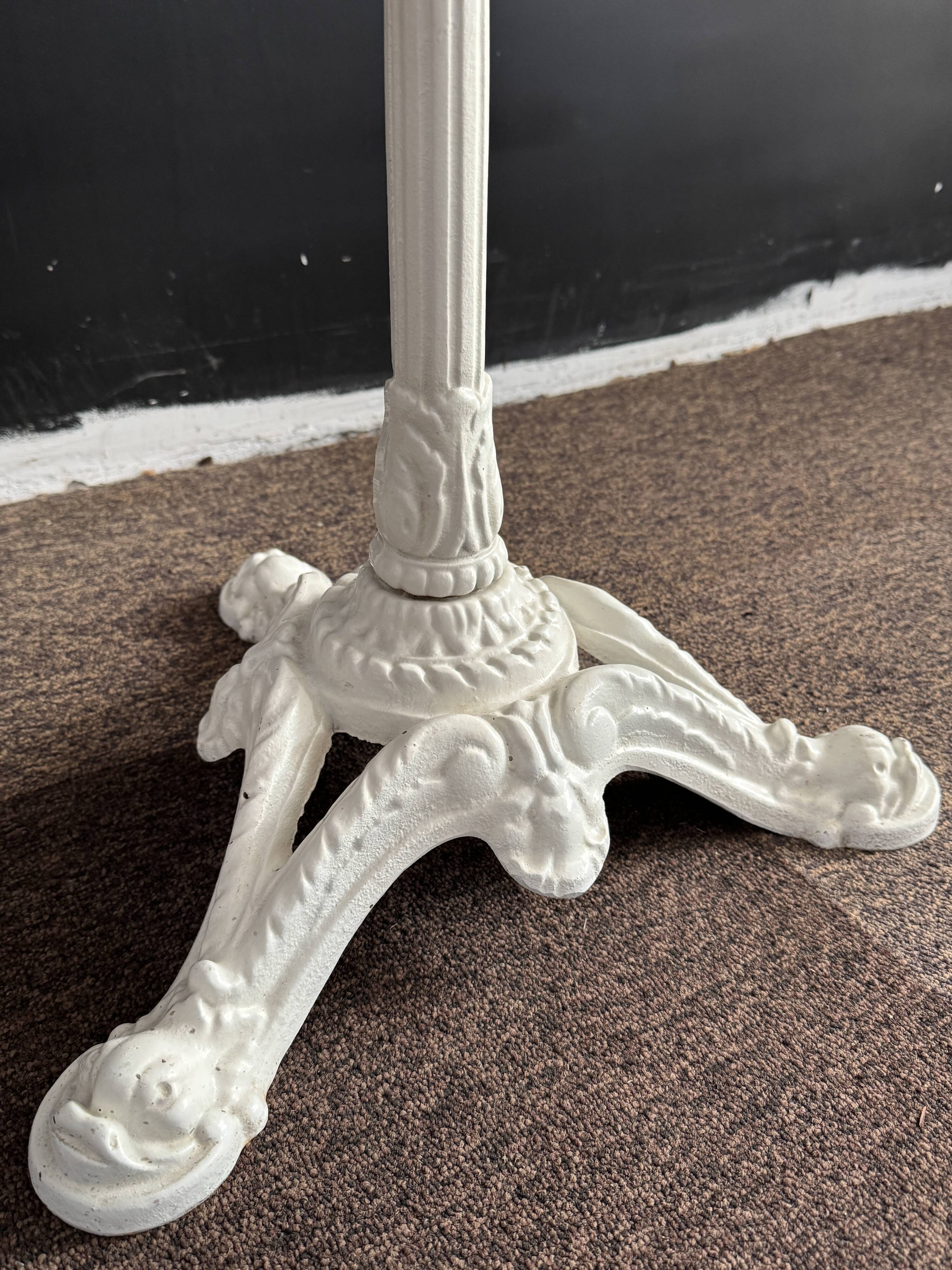 1930s marble bistro table