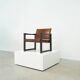 Early Karin Mobring for Ikea leather safari lounge chair