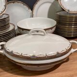 Limoges porcelain table service in Louis XVI style