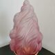 Art Deco table lamp "pink flame"