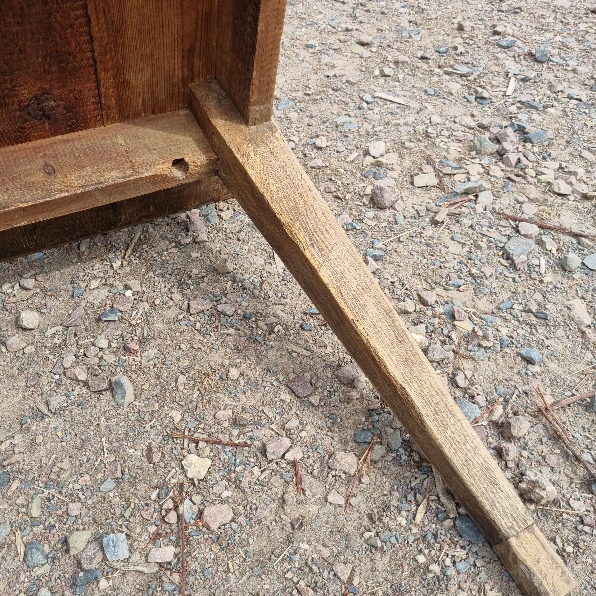 Farm table length 168 cm