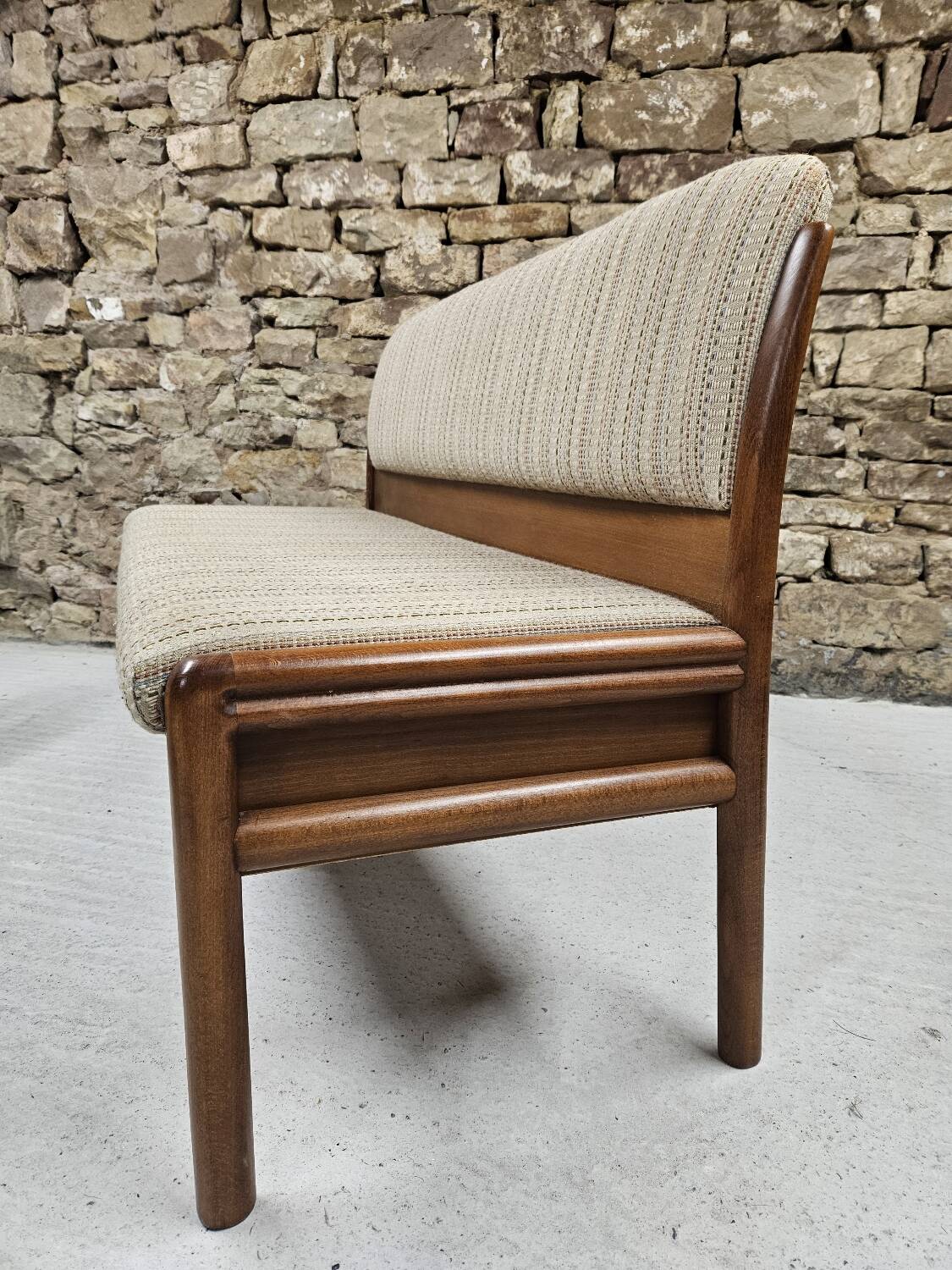 Vintage 1970s design storage bench