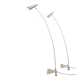 Postmodern Arch Metal Reading Floor Lamps from Hala Zeist, 1980s, Set of 2