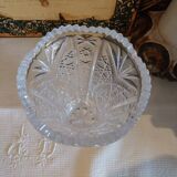 Crystal vase from Arques, Chesnay model.