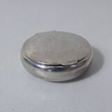 Old silver pill box