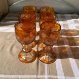 Bohemian crystal glasses