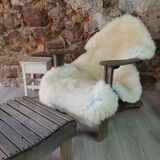 Fauteuil Adirondack ancien avec repose-pieds
