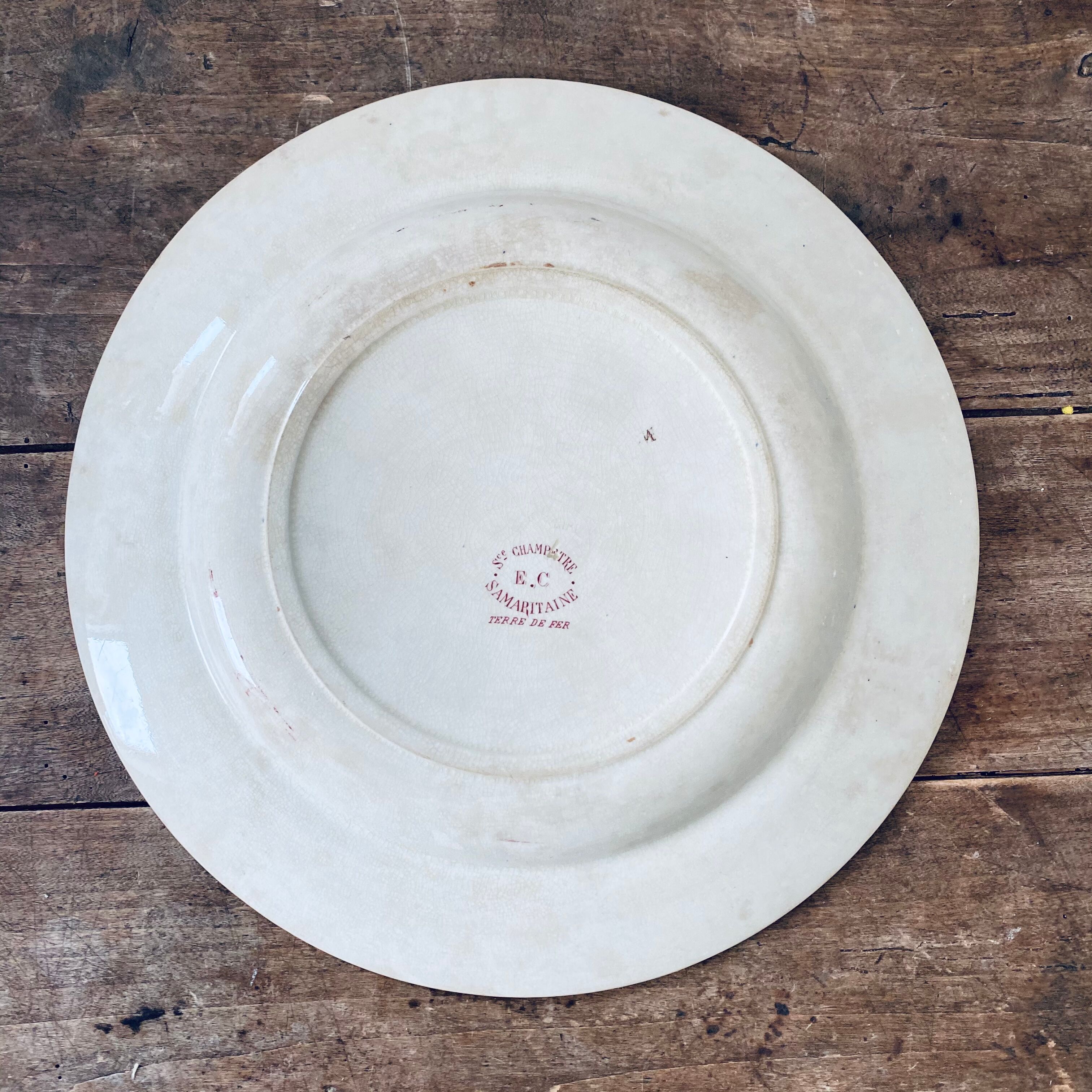 Plat terre de fer