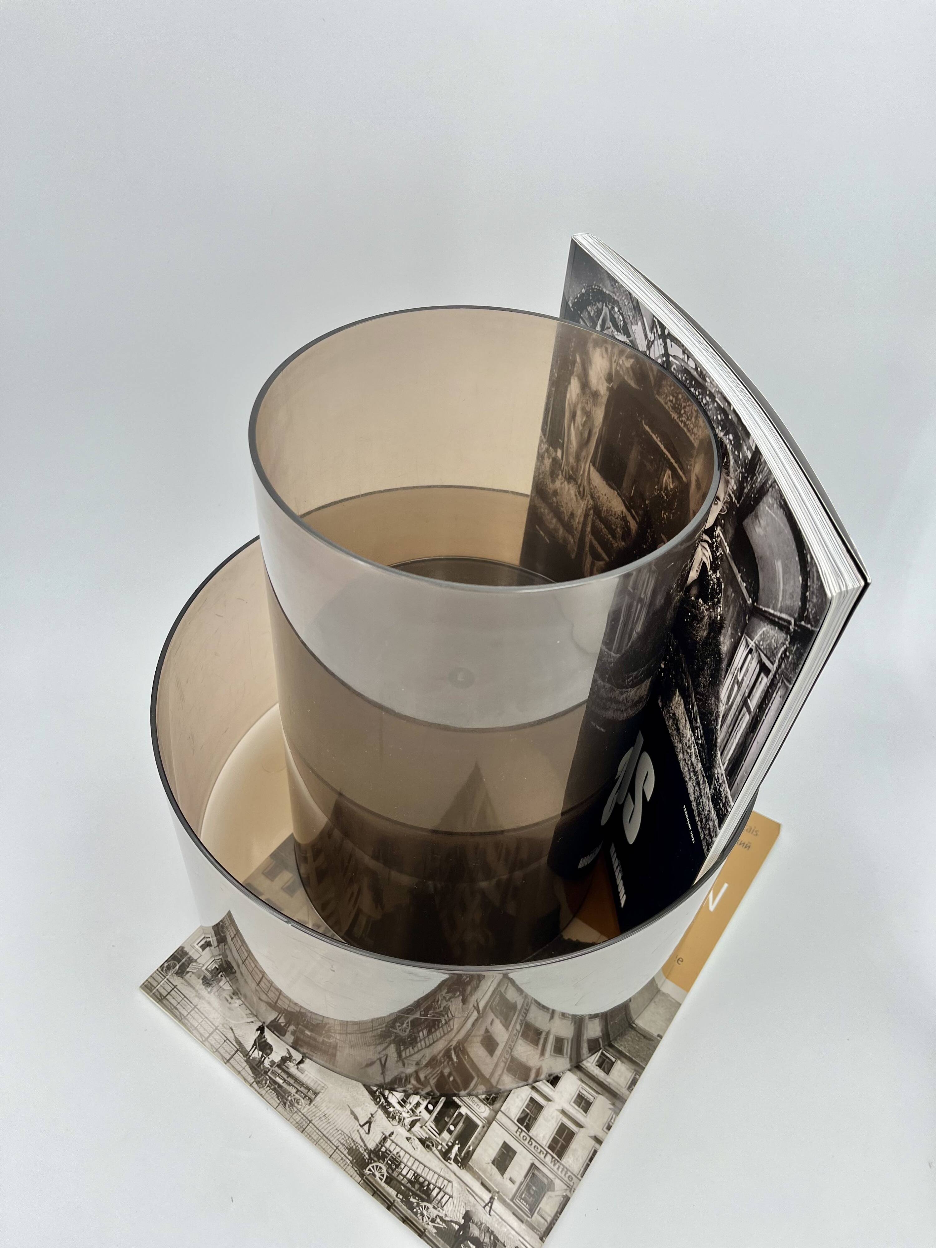 Vintage Swivel Magazine Rack by OPI Milano, Cini & Nils 1969, Italy