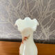 Vintage opaline Florentine Stelvia soliflore vase