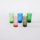 Set of coloured glasses, Finnish design, 1950s, designer: Tapio Wirkkala