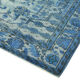 Hand-knotted vintage anatolian 1980s 173 cm x 268 cm blue rug