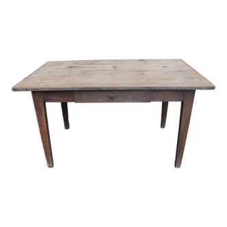 Table de ferme  133 cm