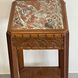 Art deco harness marble top