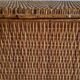 Vintage rattan trunk