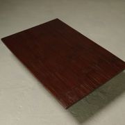 Bamboo and wood coffee table by Axel Vervoordt 1980s