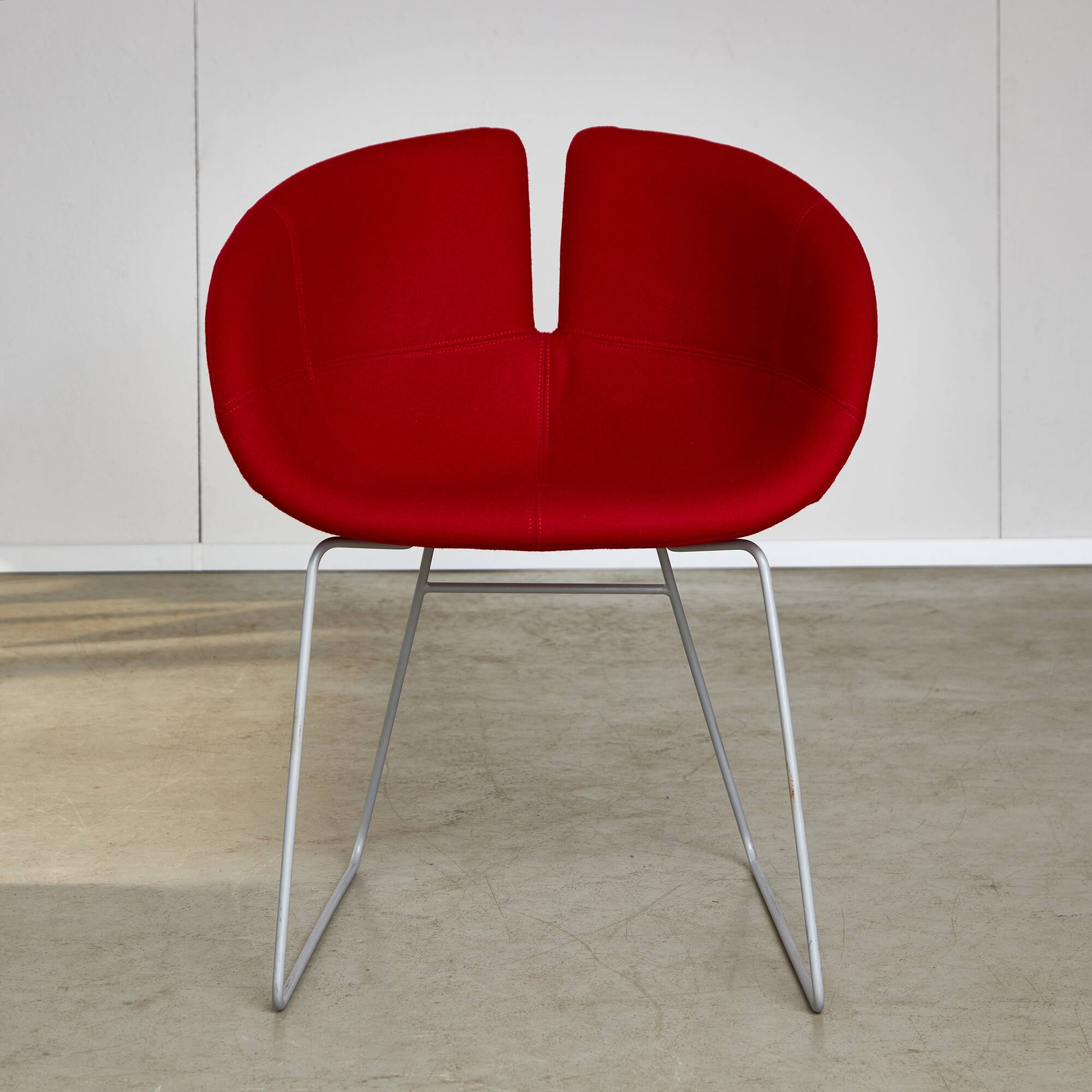 Fjord Chairs in Red by Patricia Urquiola for Moroso, 2002