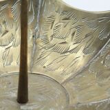 Umbrella brass trinket bowl