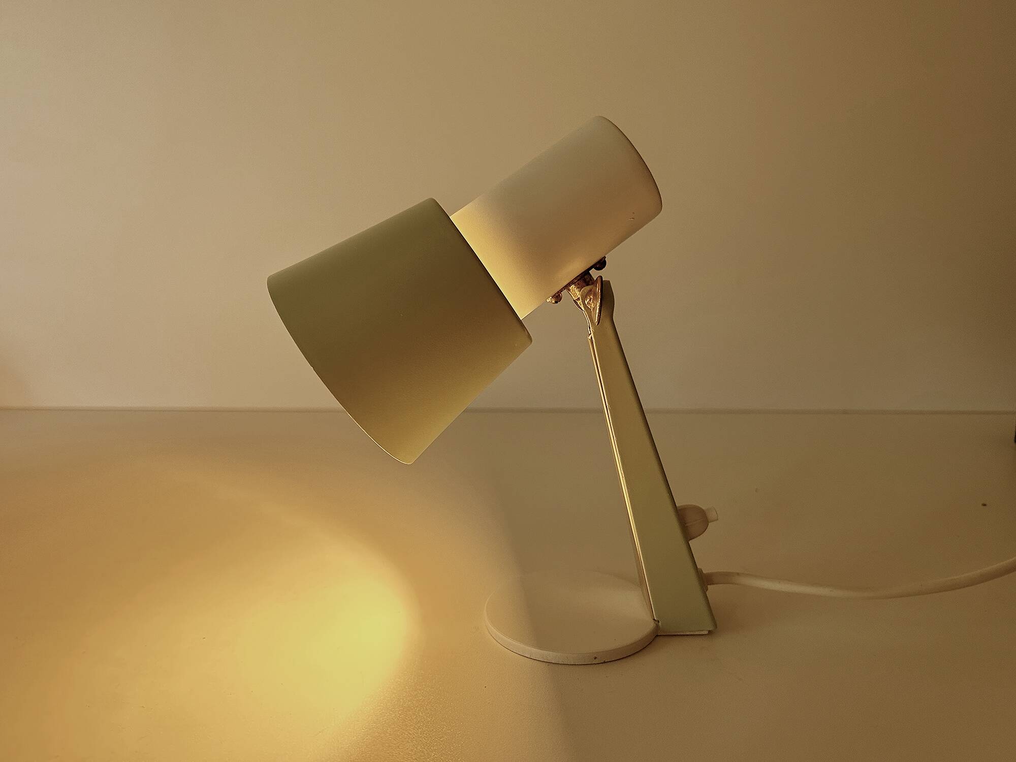 Vintage Scandinavian Bedside Lamp