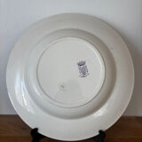 Sublime hollow plate Terre de Fer Longwy Hanoi